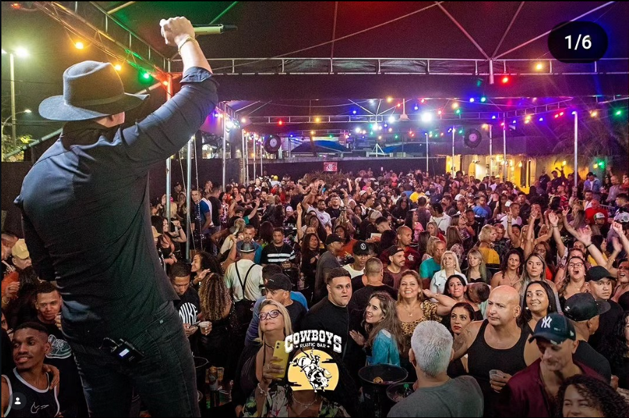 Público durante show de Maldonado
